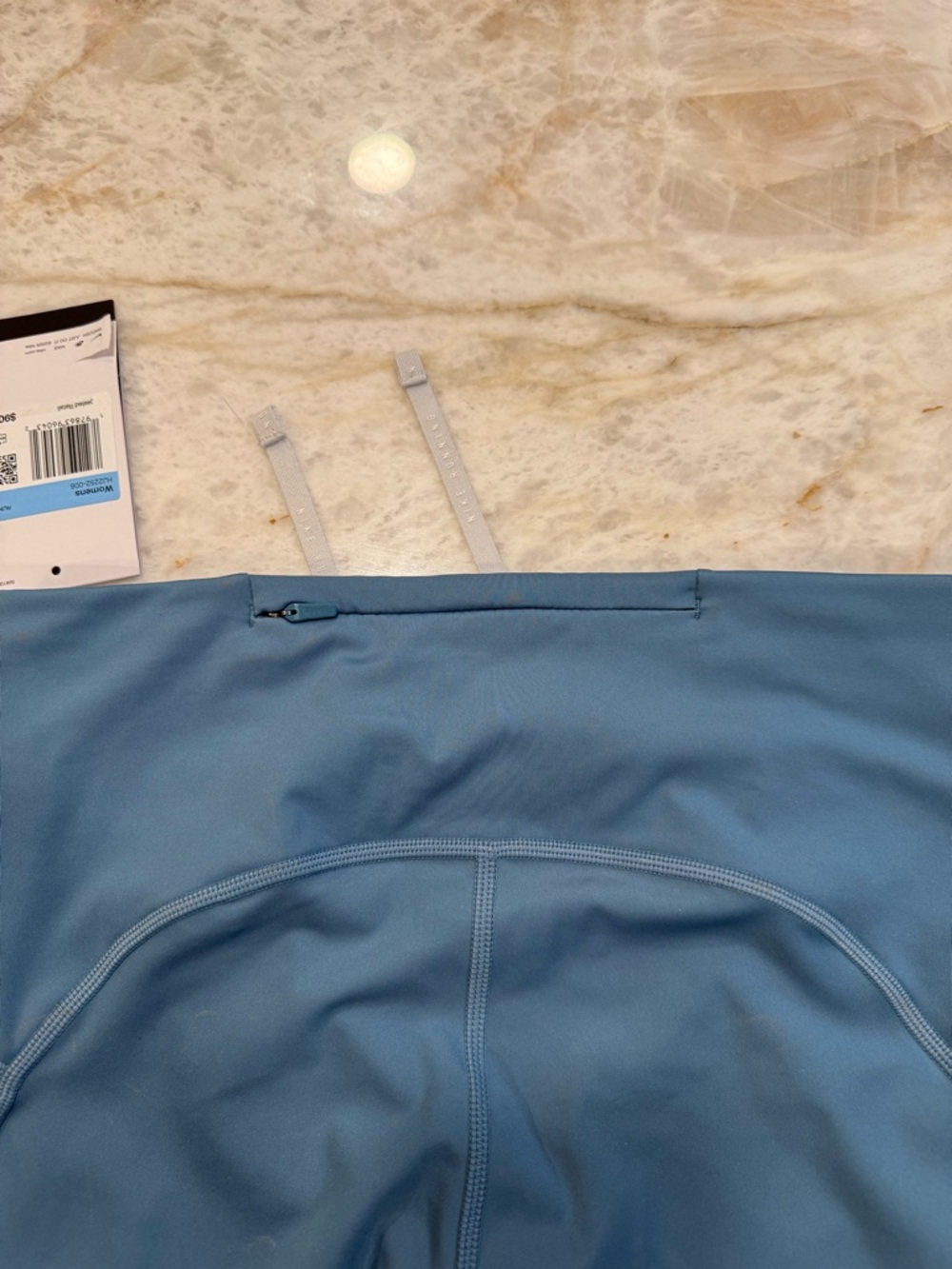 Nike Blue 7/8 Running Leggings - Picture 7 of 10